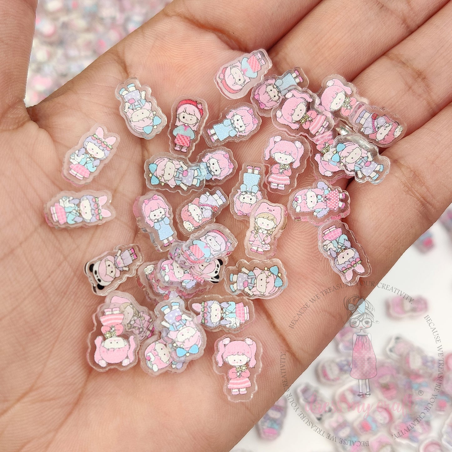Kawaii Girl Charm Pack