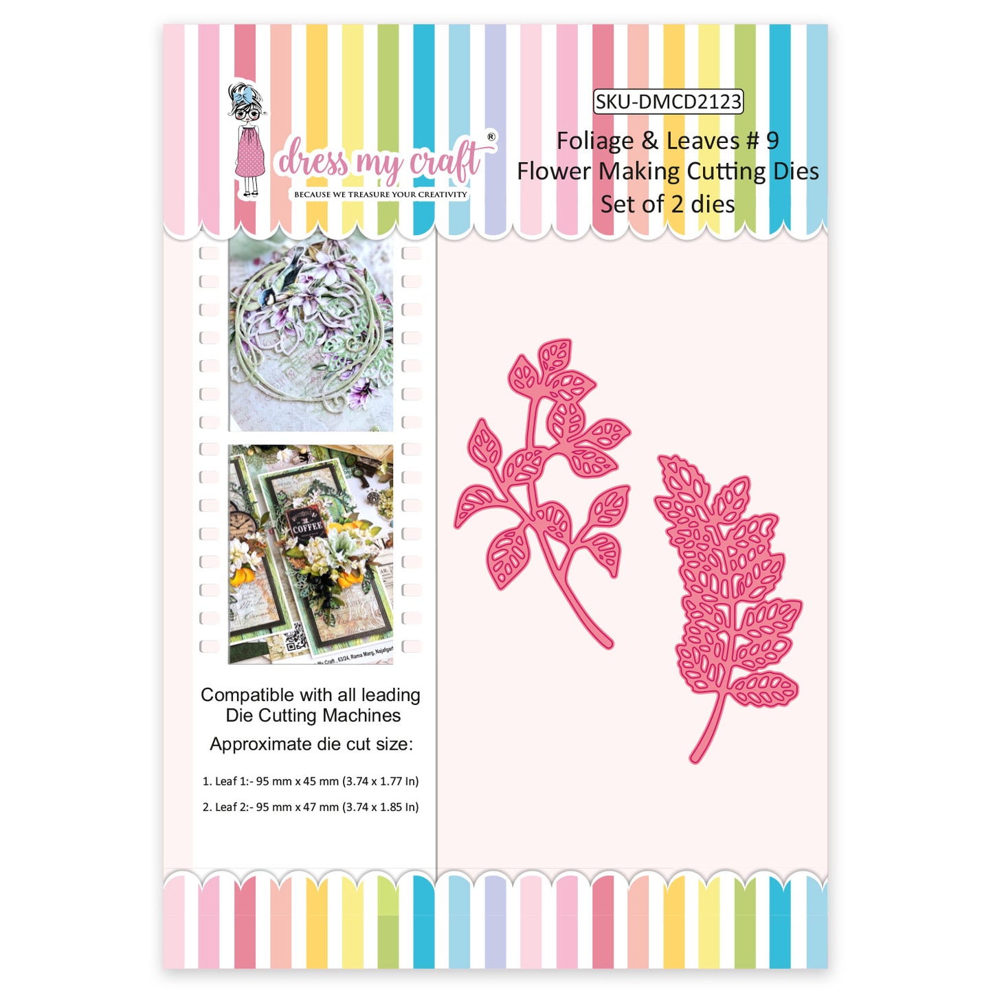 Foliage & Leaves # 9 - Flower Making Cutting Dies