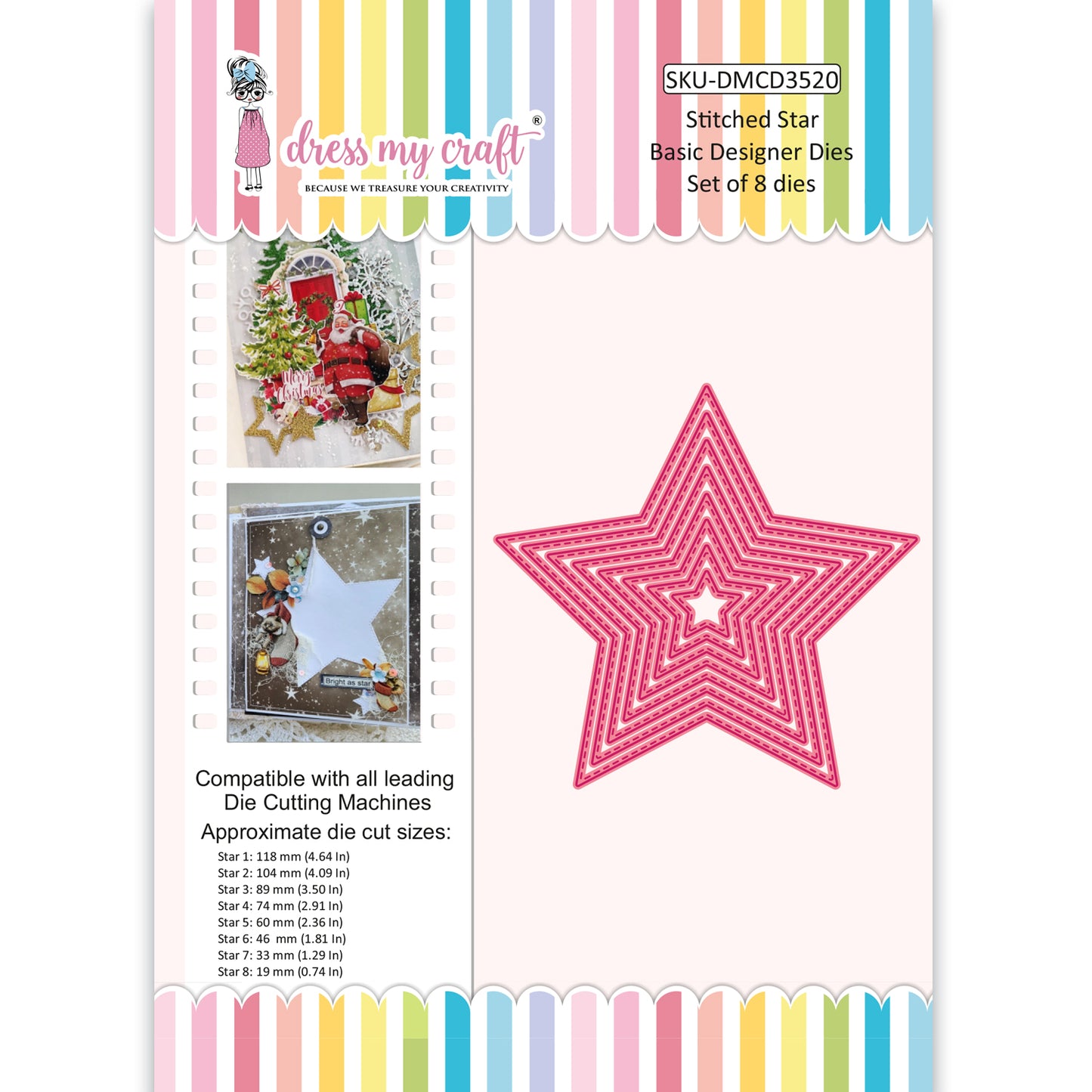 Stitched Star - Basic Designer Dies