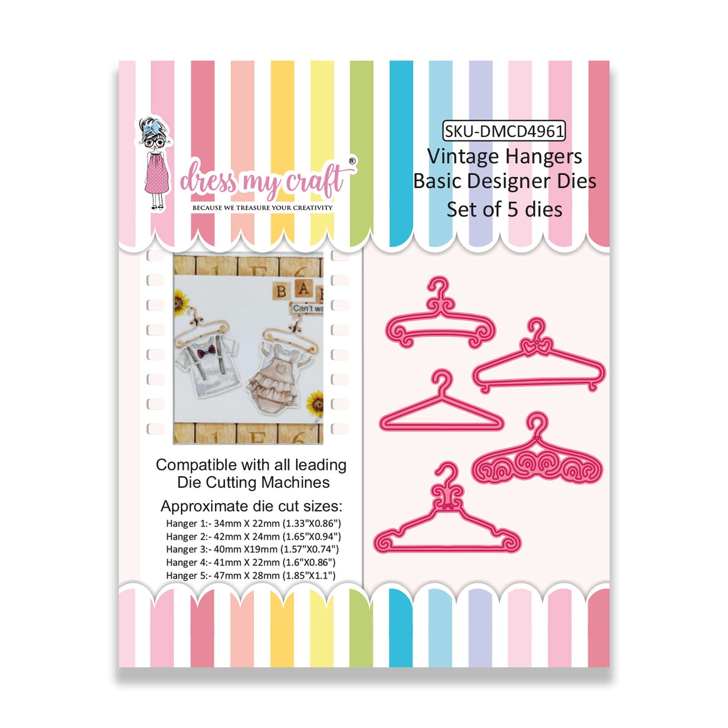 Vintage Hangers - Basic Designer Dies