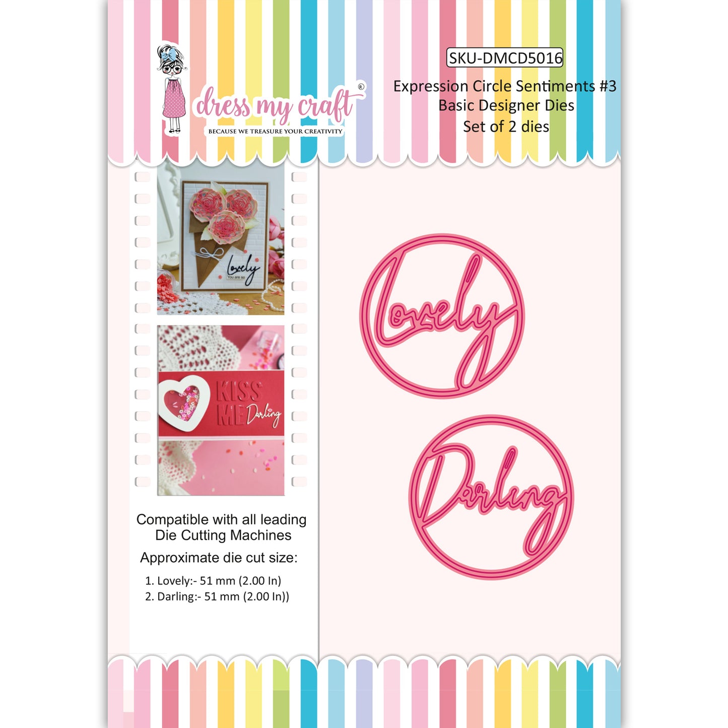 Expression Circle Sentiments #3 - Basic Designer Dies