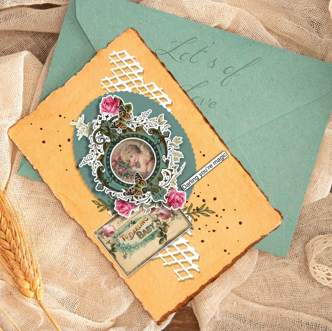 Broken Edges - Mixed Media Dies