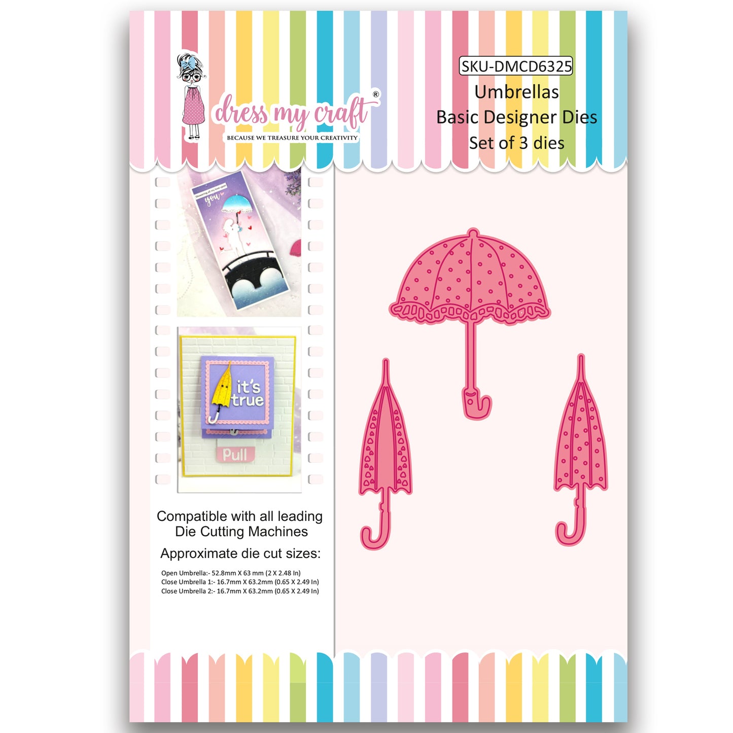 Umbrellas - Basic Designer Dies