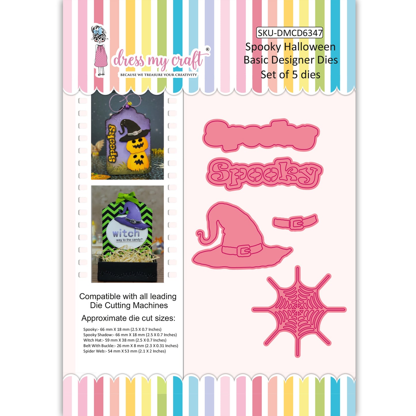 Spooky Halloween - Basic Designer Dies