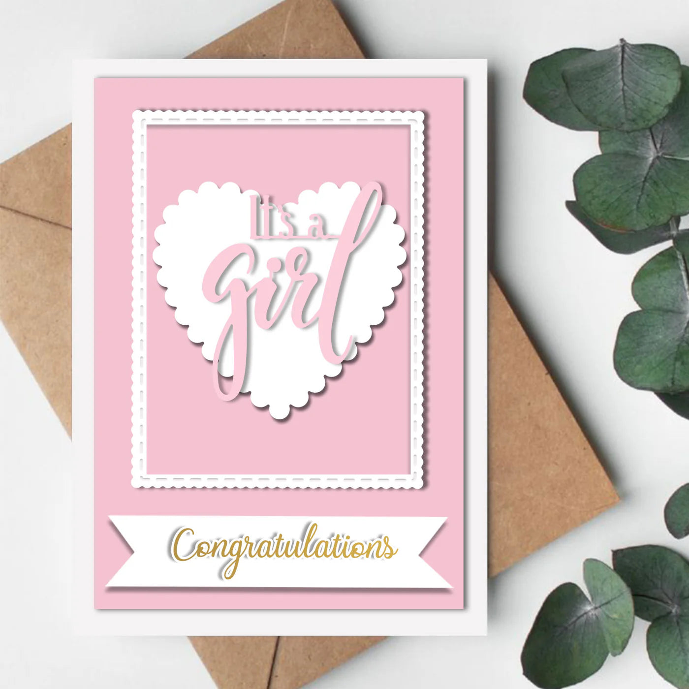 Mini Stitched Scalloped Heart - Basic Designer Dies