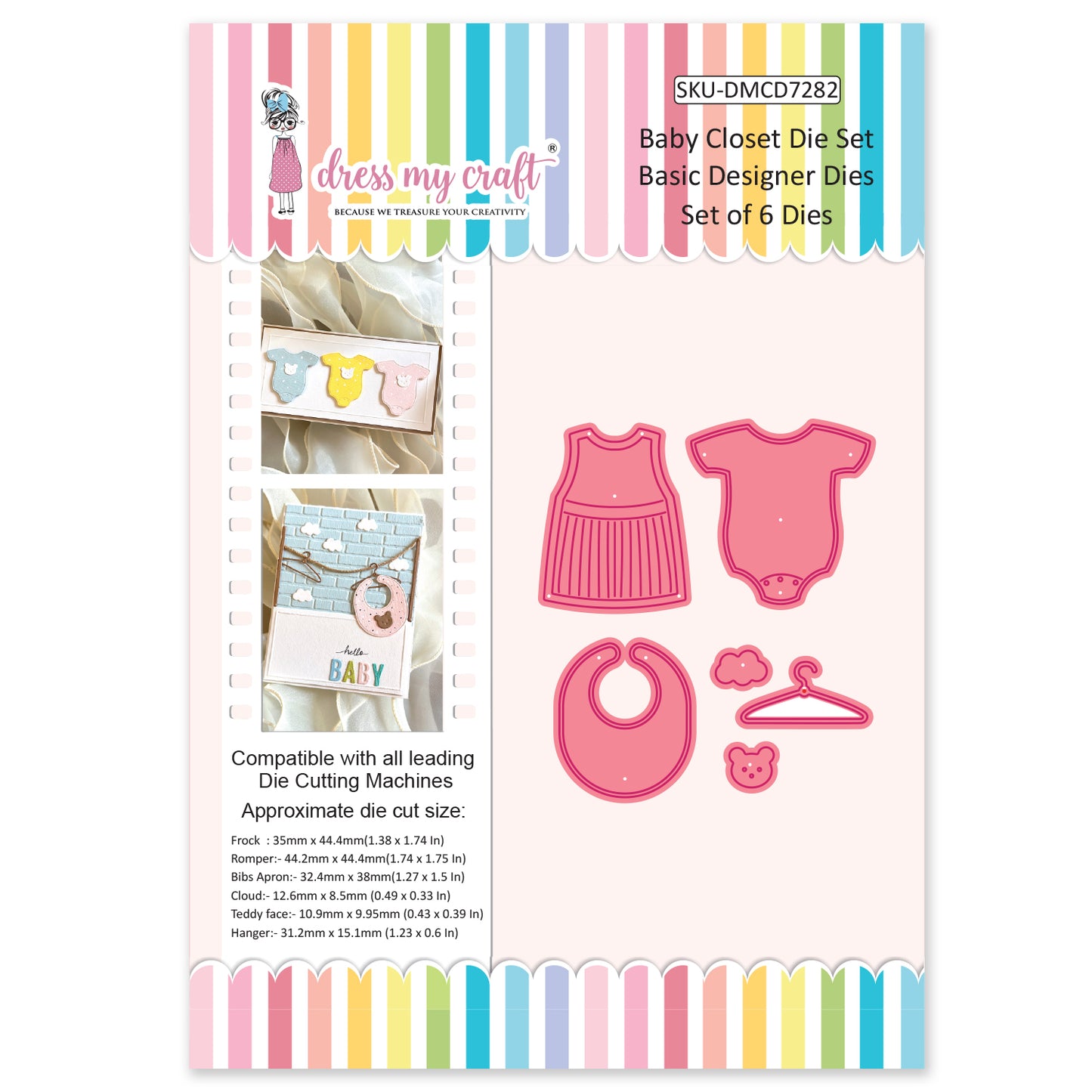 Baby Closet Die Set - Basic Designer Dies