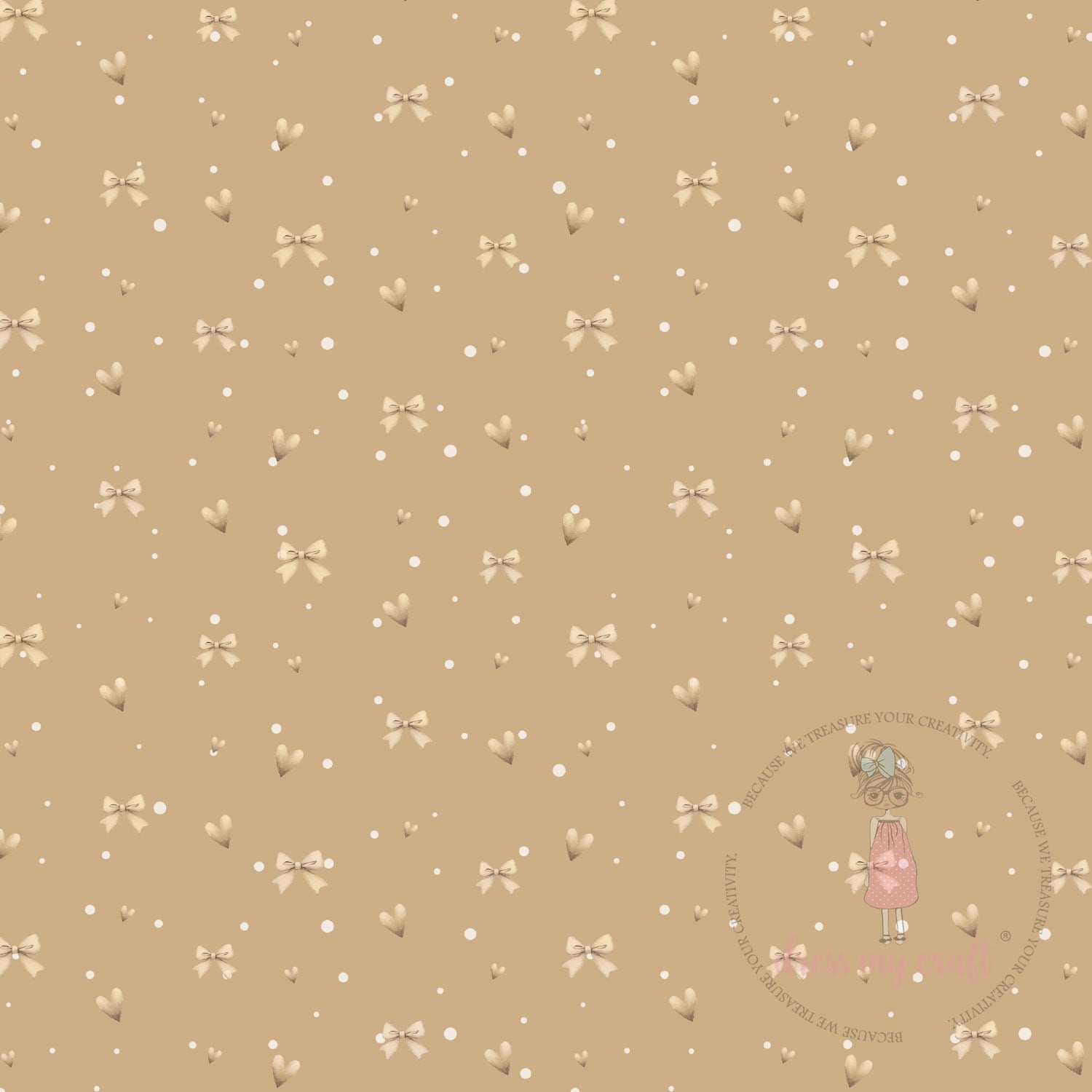 Baby Brown Twinkle Bows Pack Of 10 - 12" x 12" Loose Sheets Dress my craft Baby Brown Twinkle Bows Pack Of 10 - 12" x 12" Loose Sheets Dress my craft