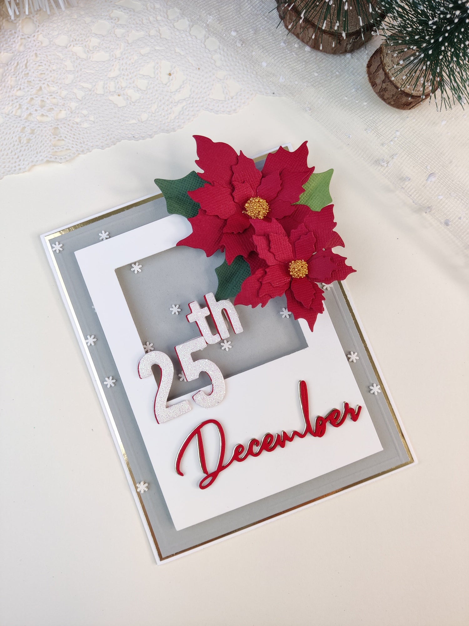 25th December – Christmas Special Handmade Date Frame