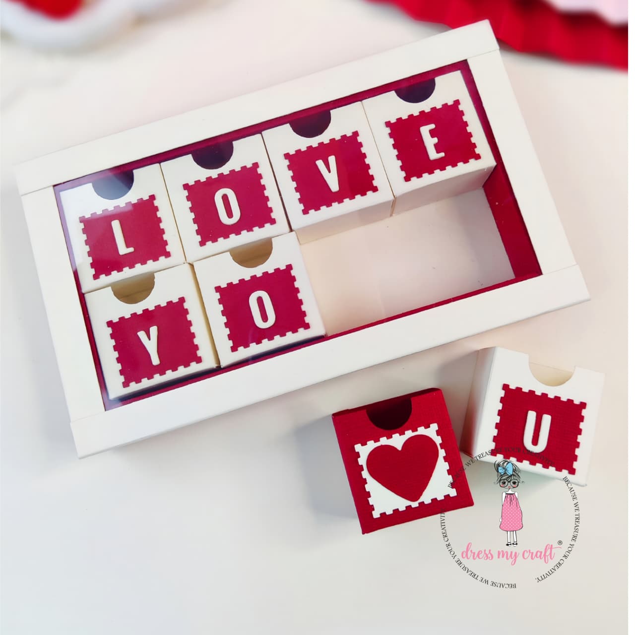 LOVE Drawer Box Card