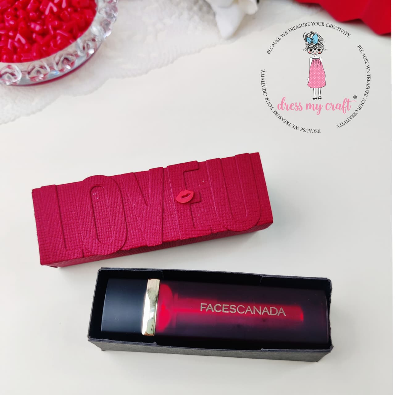 LOVE YOU Lipstick Gift Box