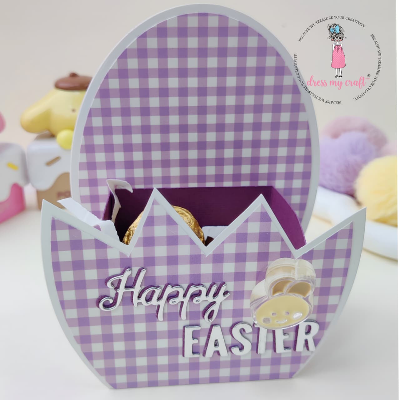 Easter Box Zig Zag Cutting