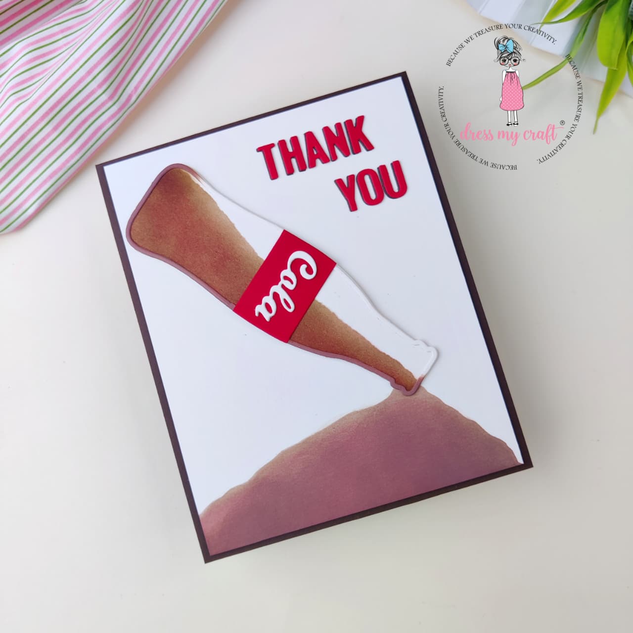 THANKS YOU COLA CARD