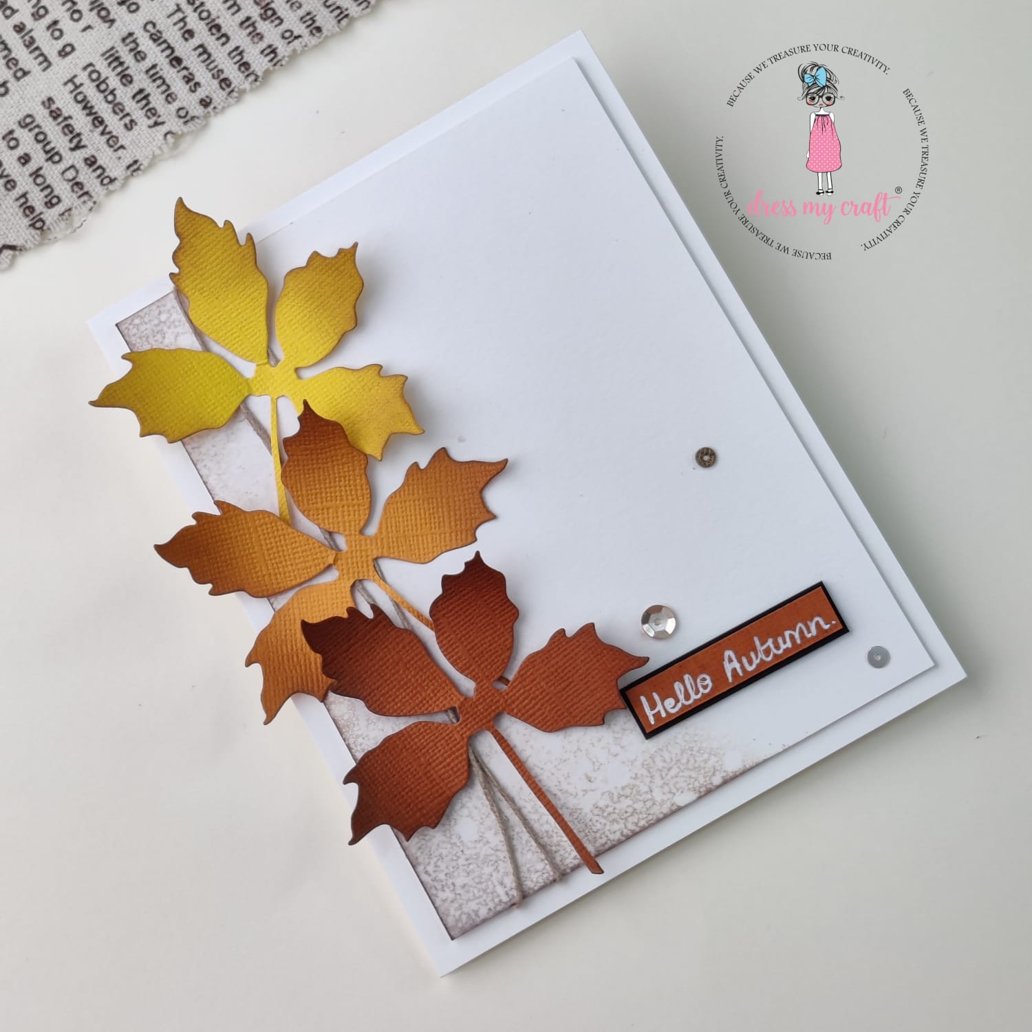 Hello Autumn Card