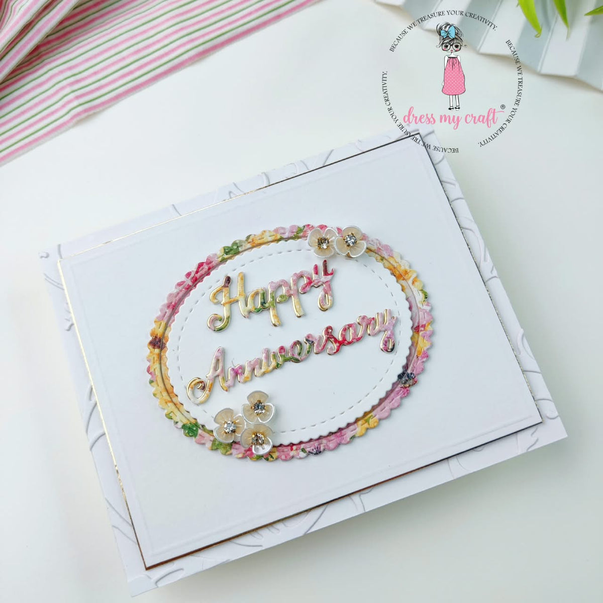 Whimsy Happy Anniversary Card