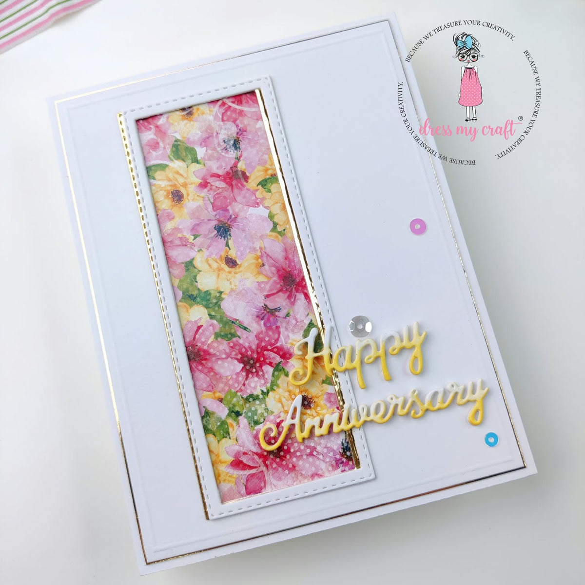 Blushing Bloom Happy Anniversary
