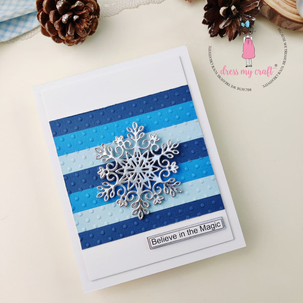 Snowflake Symphony Card