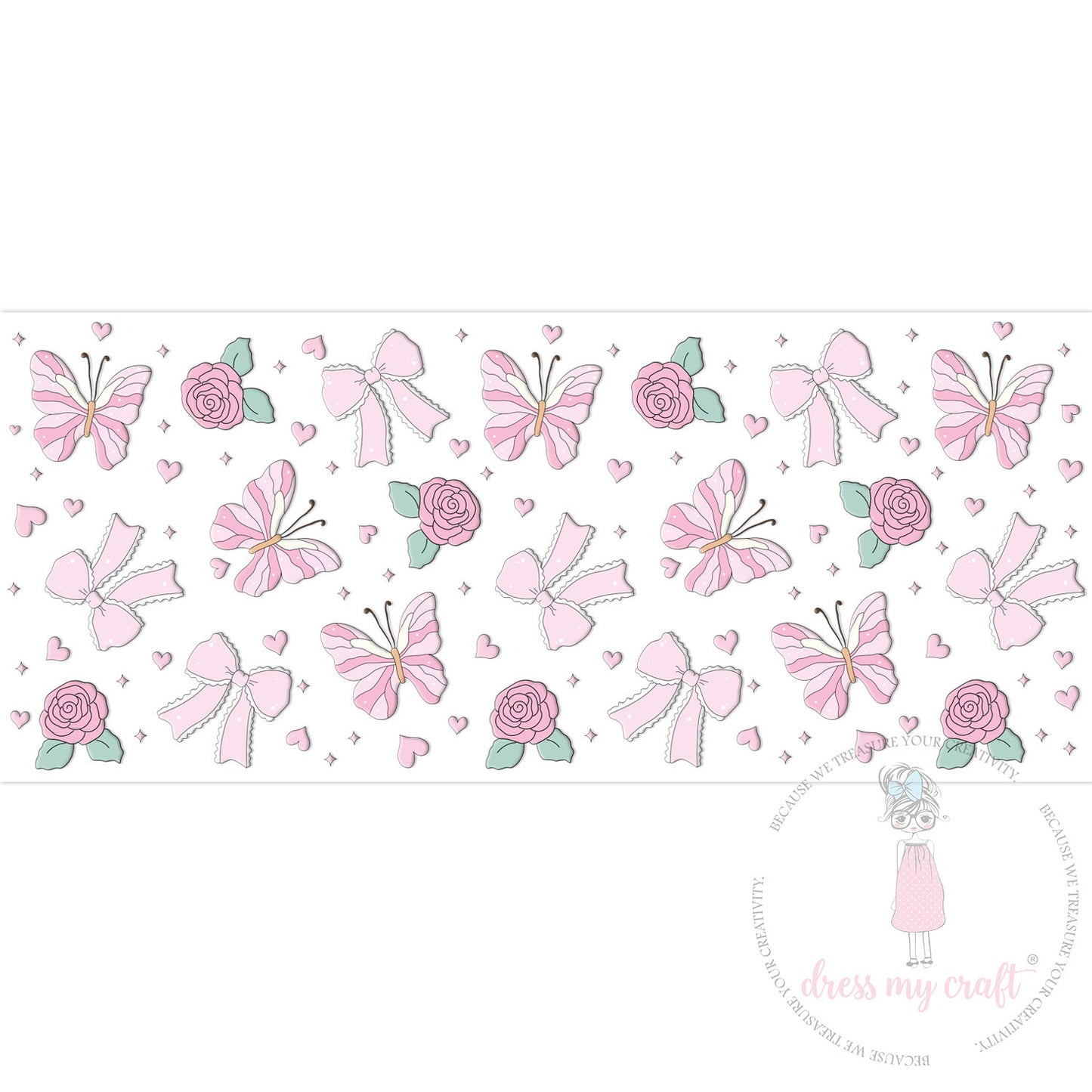 Stick N Peel Stickers -Butterfly Bloom