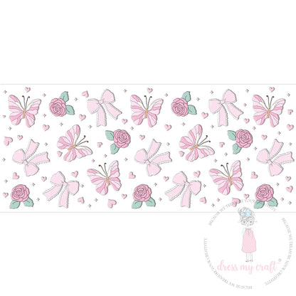 Stick N Peel Stickers -Butterfly Bloom