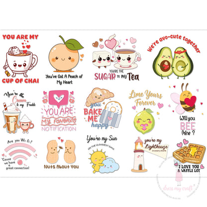 Stick N Peel Stickers -Say It Cute