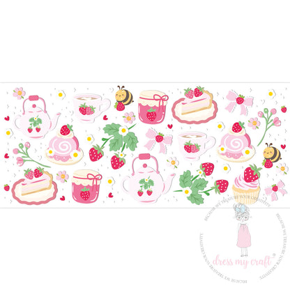 Stick N Peel Stickers -Sweet Berry Bloom
