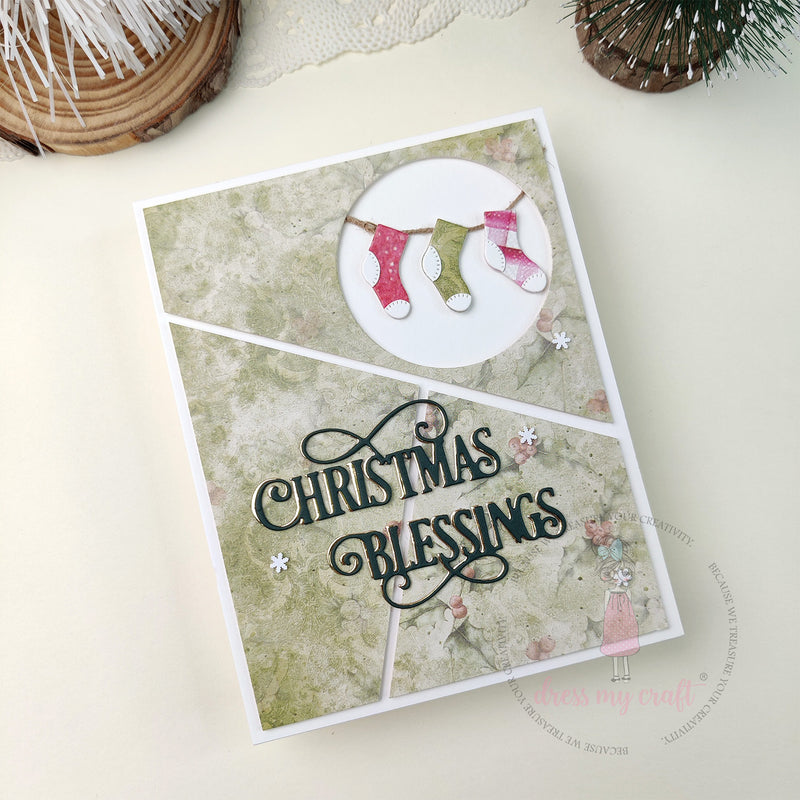 Christmas Blessings Greeting Card