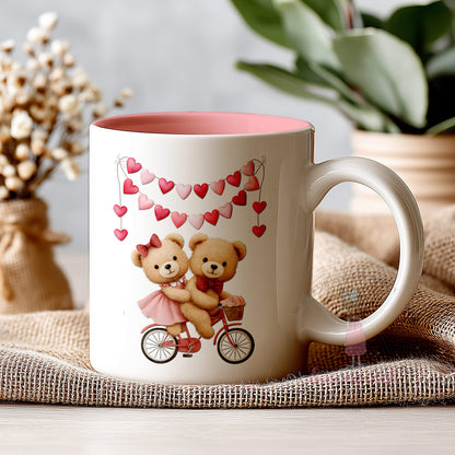 Stick N Peel Stickers -Rose & Bear
