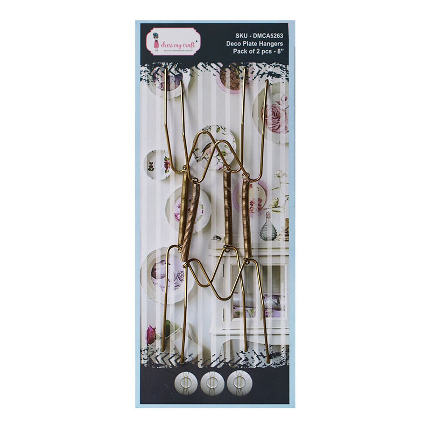 8" Deco Plate Hangers