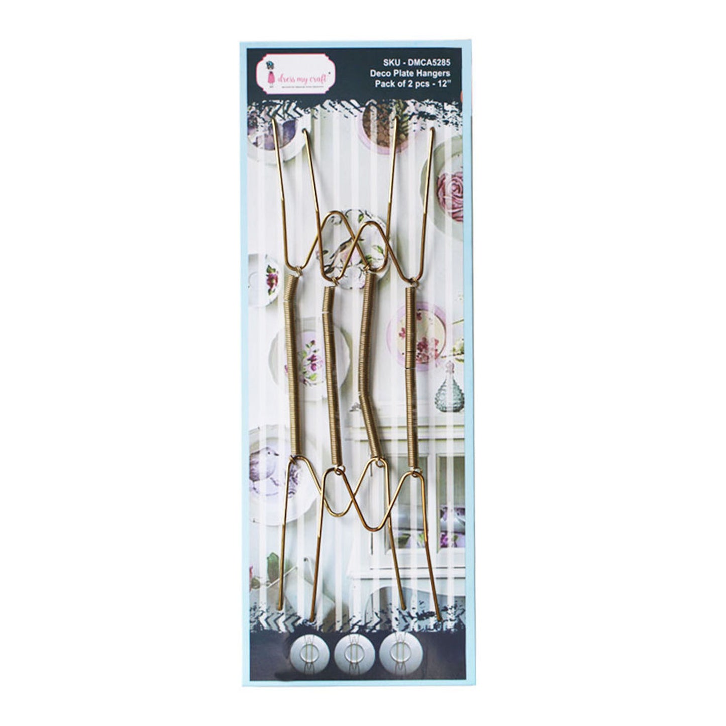 12" Deco Plate Hangers