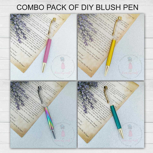 DIY Blush Pen Combo (Pack Of 4 Pcs)