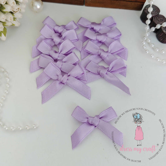 Lilac Ribbon Bows