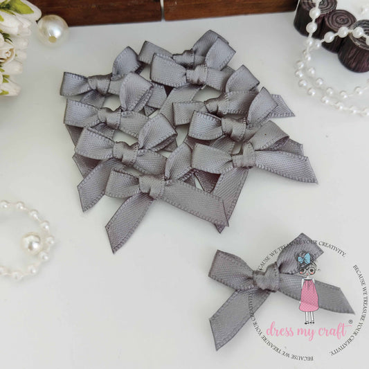 Plum Kitten Ribbon Bows