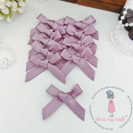 Mauve Ribbon Bows