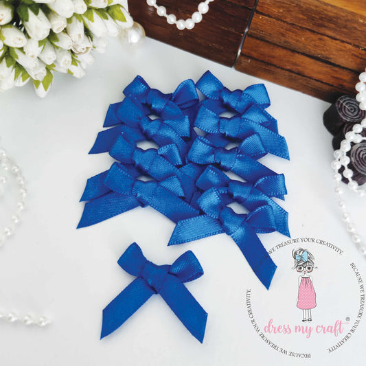 Royal Blue Ribbon Bows