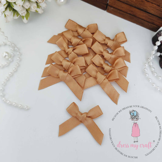 Beige Ribbon Bows