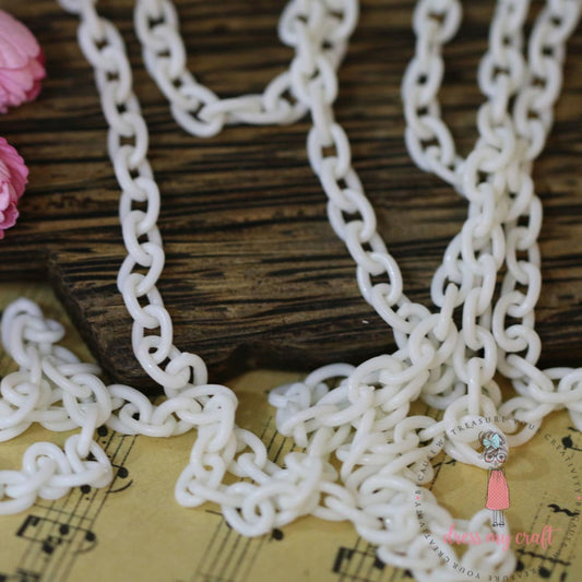 Acrylic Chain - Off White