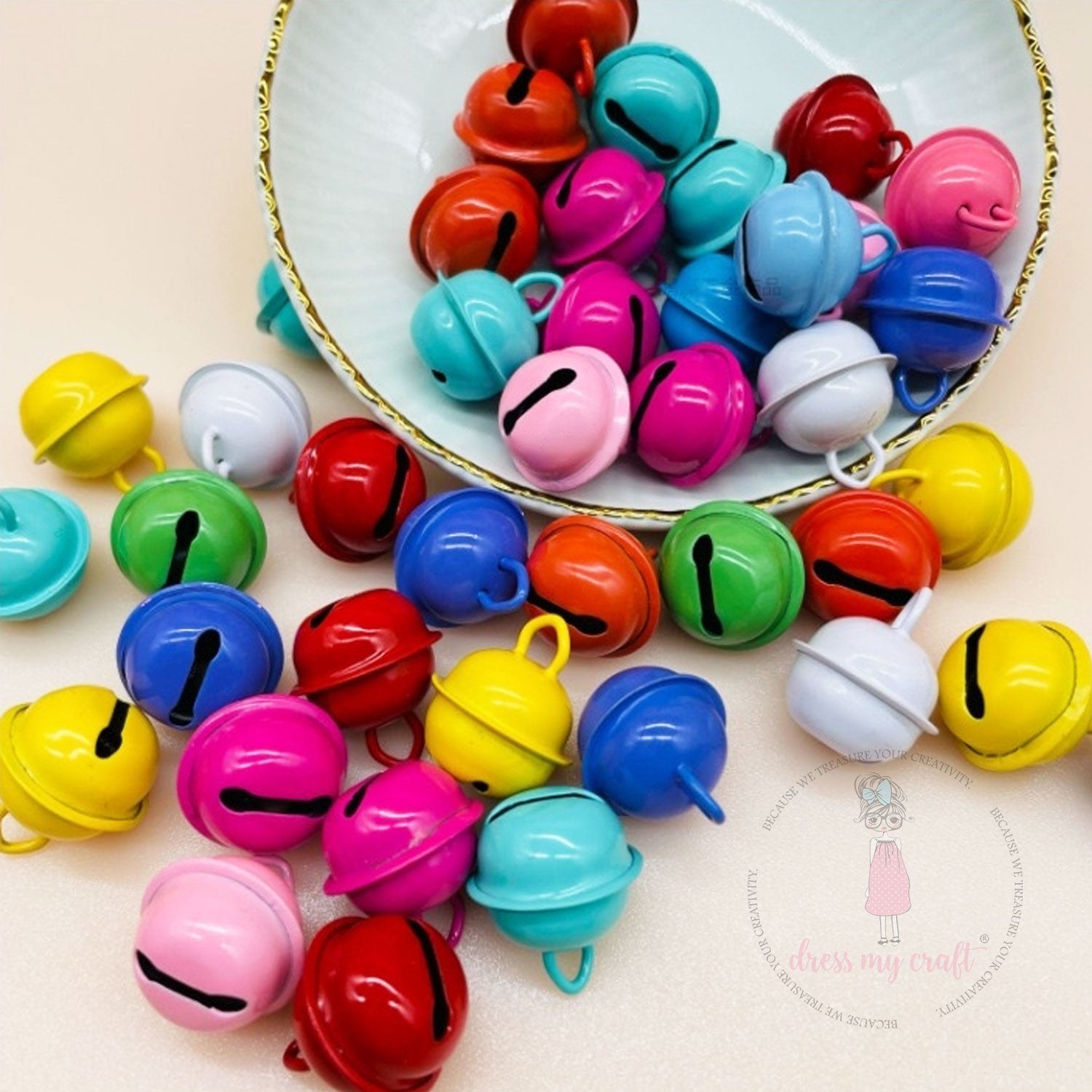 dress my craft christmas bells DIY Christmas Bell Decoration : 16 Steps (with Pictures)