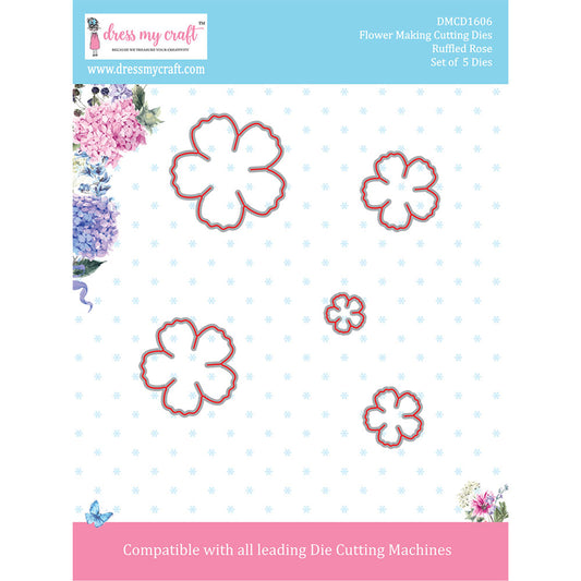 Ruffled Rose - Flower Making Cutting Dies