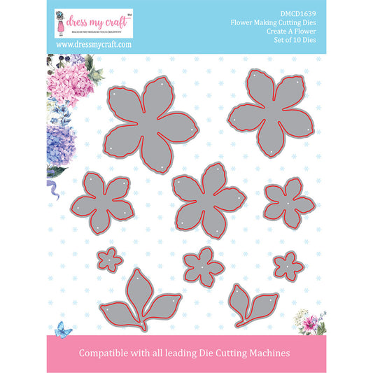 Create A Flower - Flower Making Cutting Dies