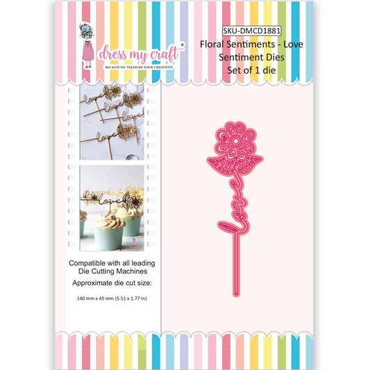 Floral Sentiments - Love - Sentiment Dies