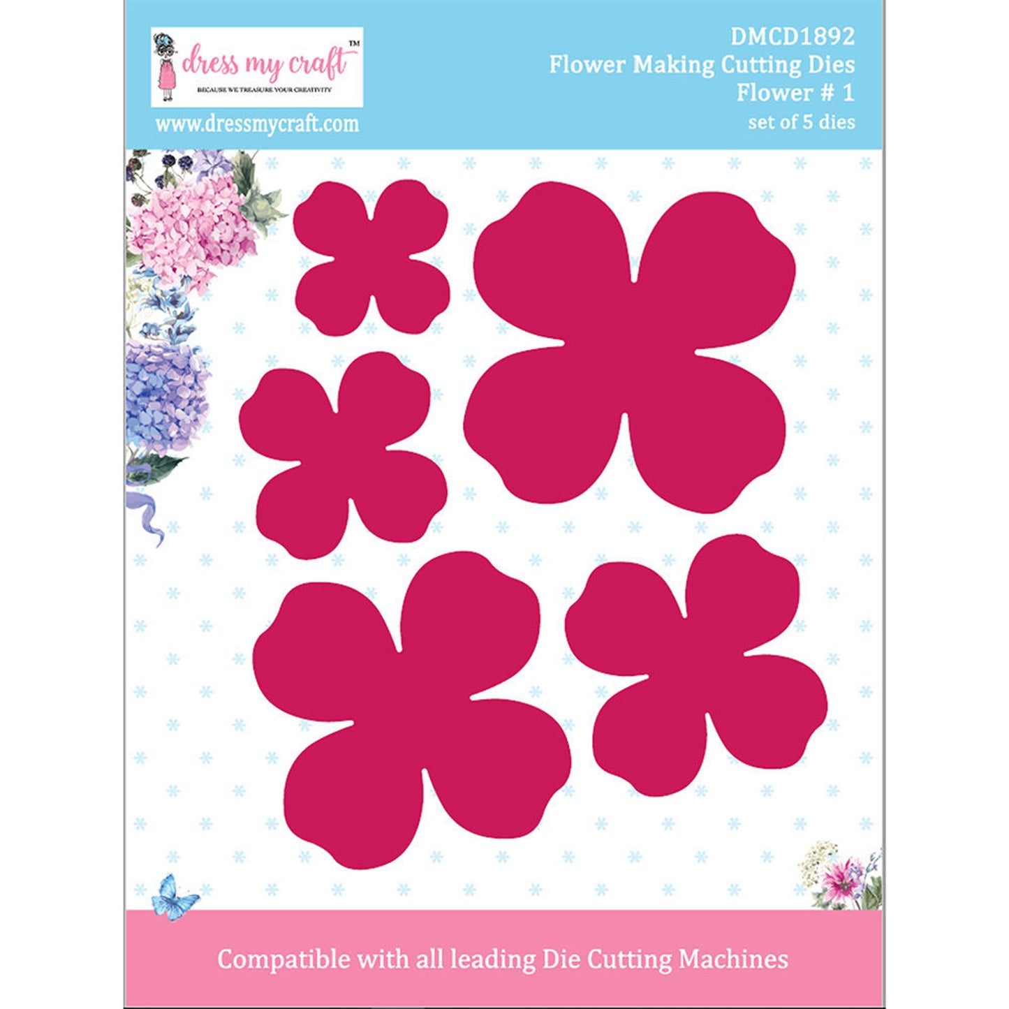 Flower # 1 - Flower Making Cutting Dies