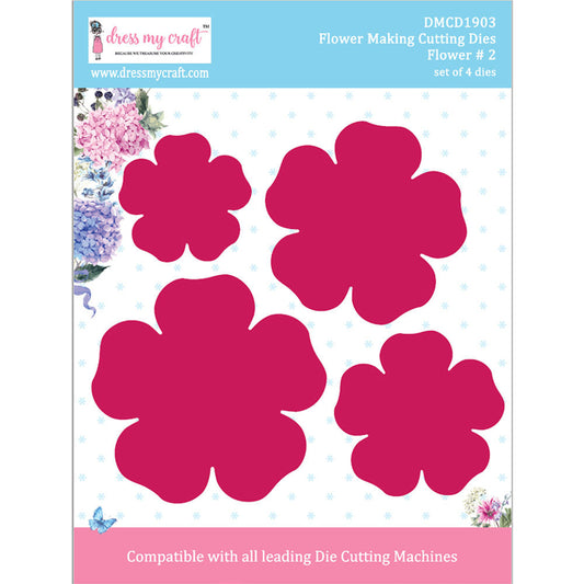 Flower # 2 - Flower Making Cutting Dies