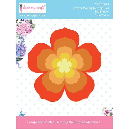 Big Flower - Flower Making Cutting Dies