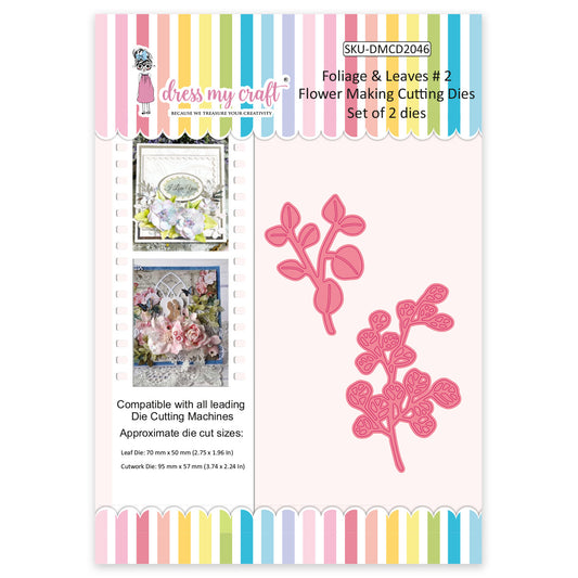 Foliage & Leaves # 2 - Flower Making Cutting Dies
