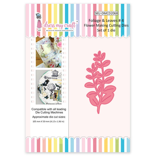 Foliage & Leaves # 4 - Flower Making Cutting Dies
