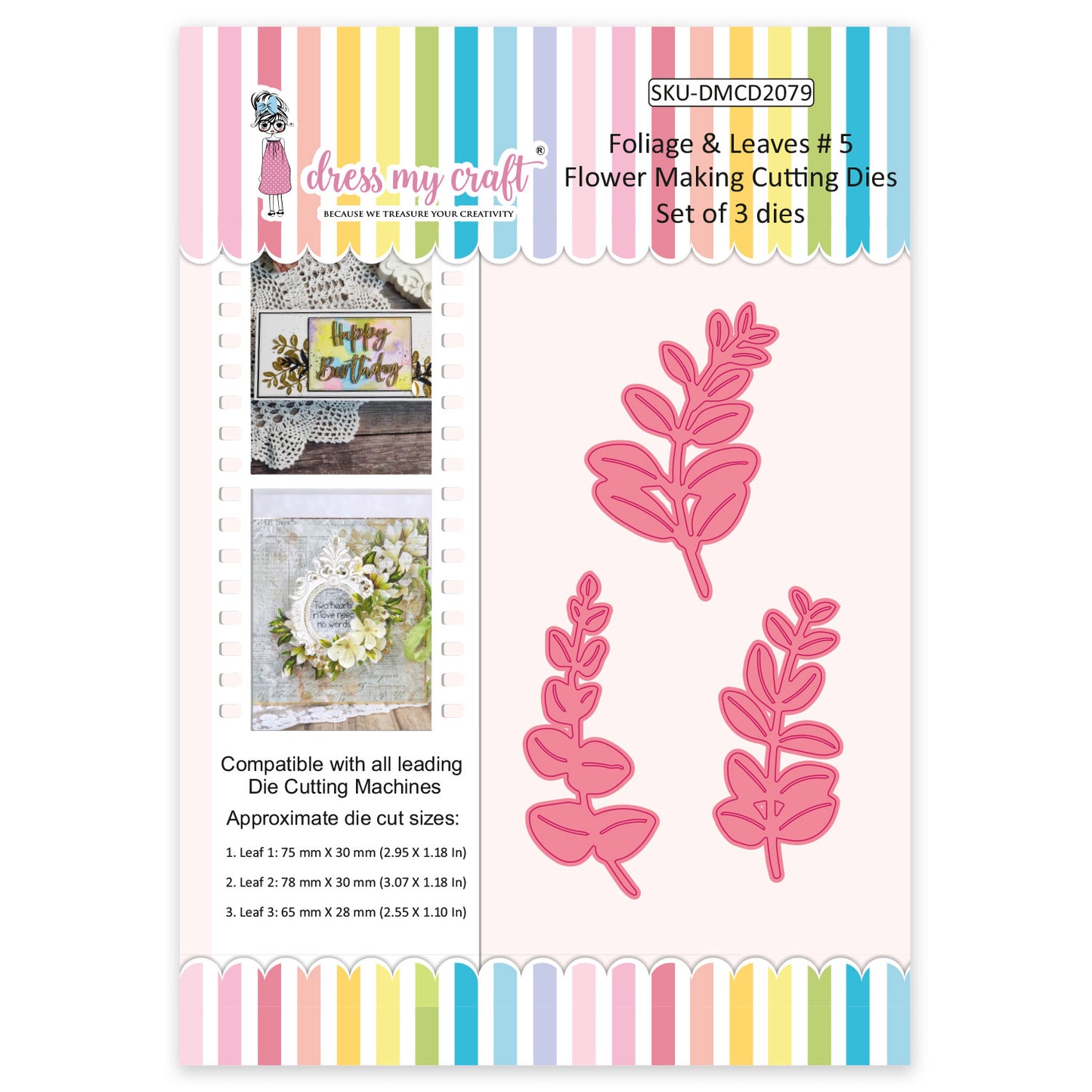 Foliage & Leaves # 5 - Flower Making Cutting Dies