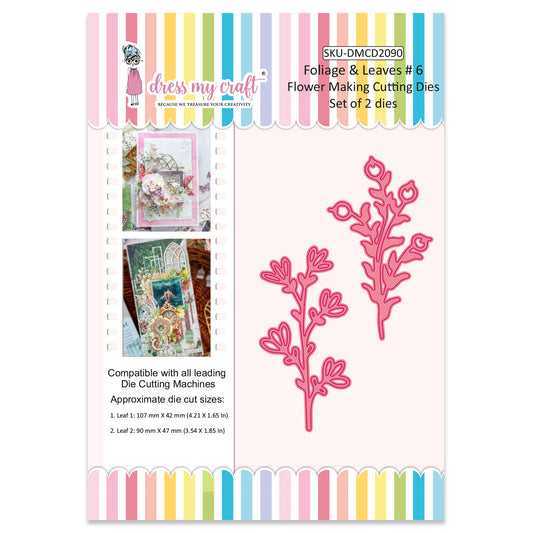 Foliage & Leaves # 6 - Flower Making Cutting Dies