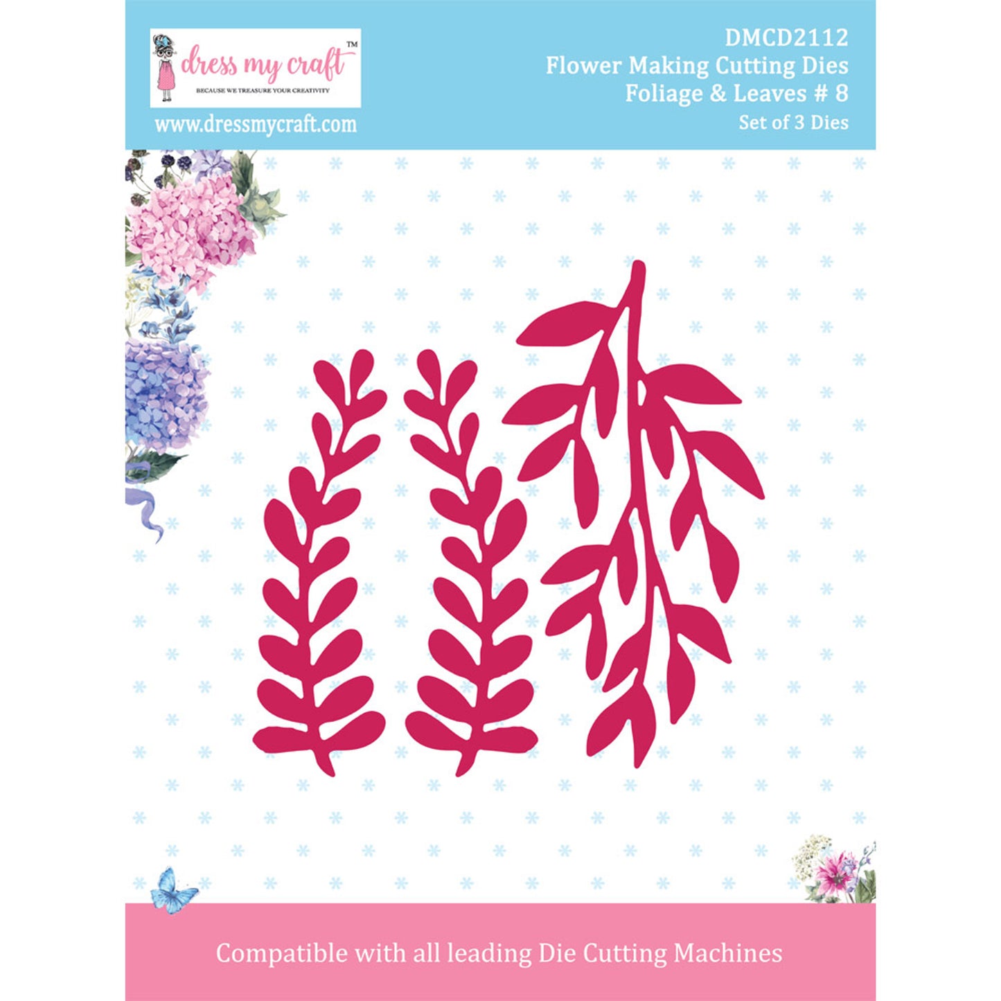 Foliage & Leaves # 8 - Flower Making Cutting Dies