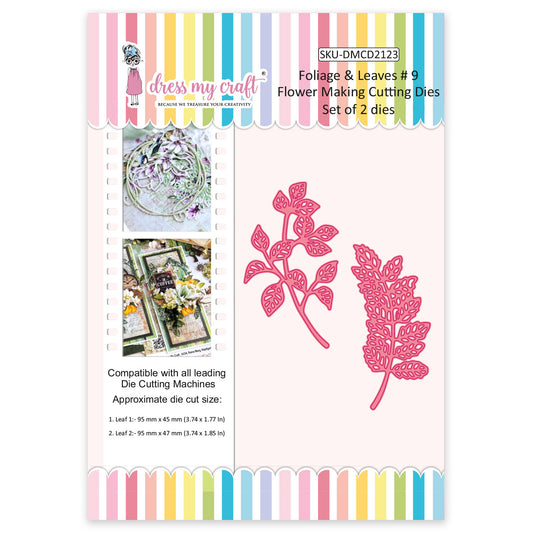Foliage & Leaves # 9 - Flower Making Cutting Dies