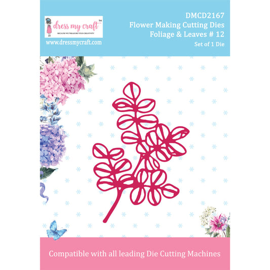 Flower Making Cutting Dies - Foliage & Leaves # 12