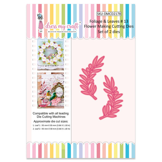 Foliage & Leaves # 13 - Flower Making Cutting Dies